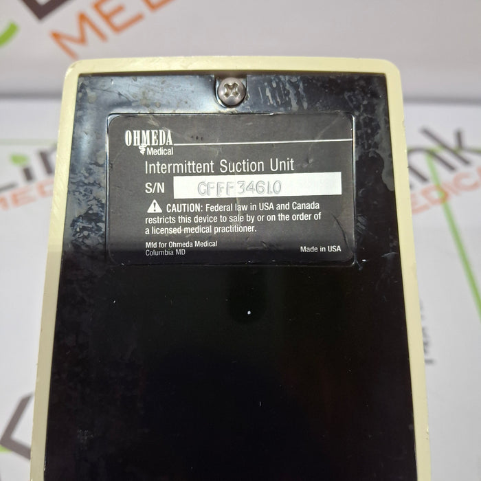 Ohmeda Medical 200 Intermittent Suction Unit