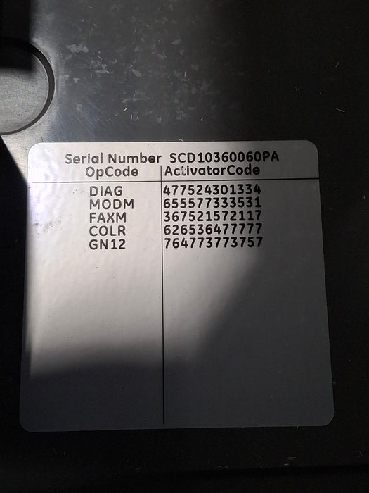 GE Healthcare MAC 5500 ECG without CAM Module