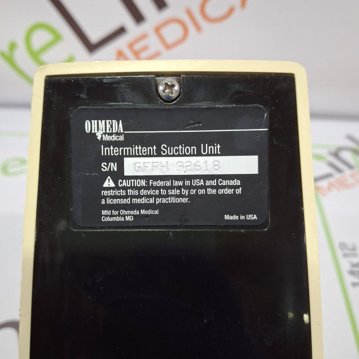 Ohmeda Medical 200 Intermittent Suction Unit