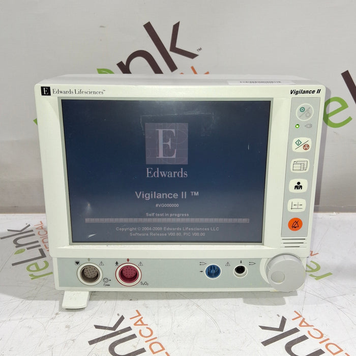 Edwards Lifesciences Vigilance II Patient Monitor
