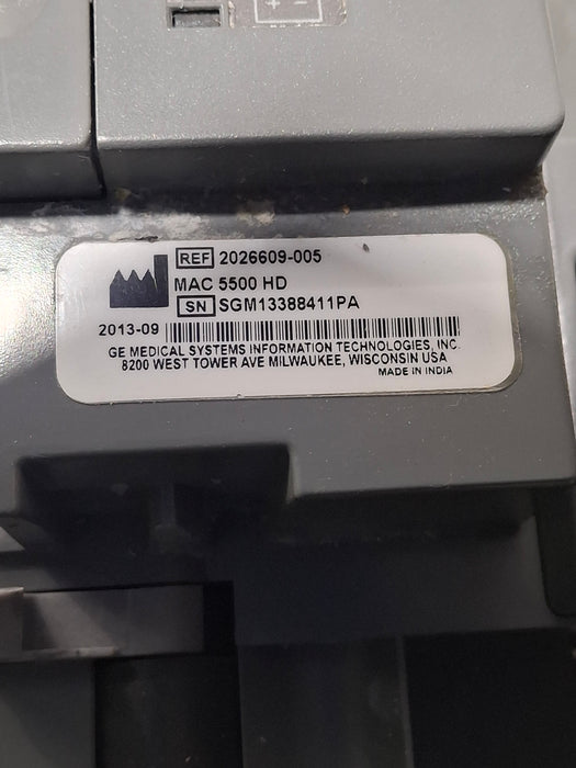 GE Healthcare MAC 5500 HD ECG without CAM Module