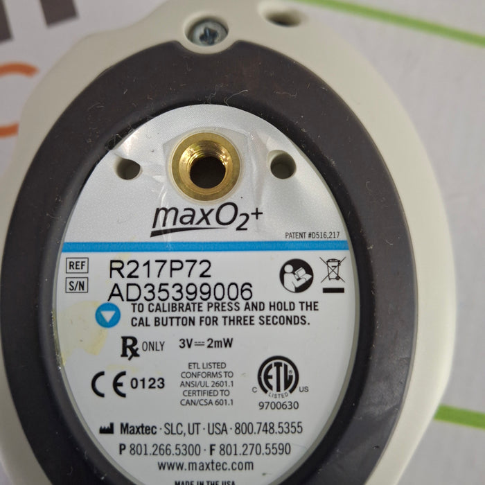 Maxtec, Inc. MaxO2+ Oxygen Monitor