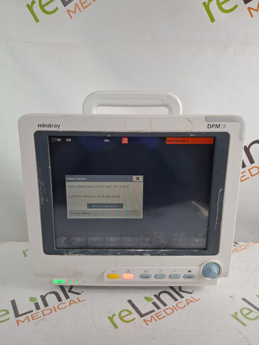 Mindray DPM6 Patient Monitor