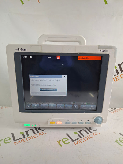 Mindray DPM6 Patient Monitor
