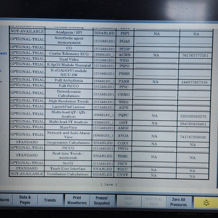 GE Healthcare Carescape B450 Critical Care Patient Monitor