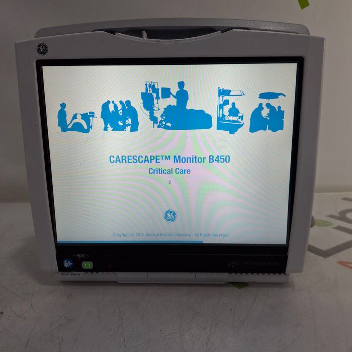 GE Healthcare Carescape B450 Critical Care Patient Monitor