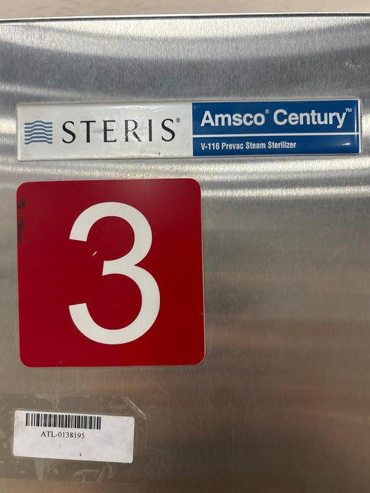 Steris Amsco Century V-116 Steam Sterilizer