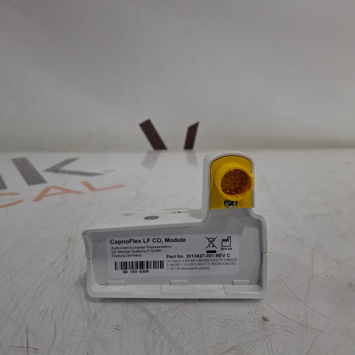 GE Healthcare GE Healthcare Capnoflex LF CO2 Module Patient Monitors reLink Online
