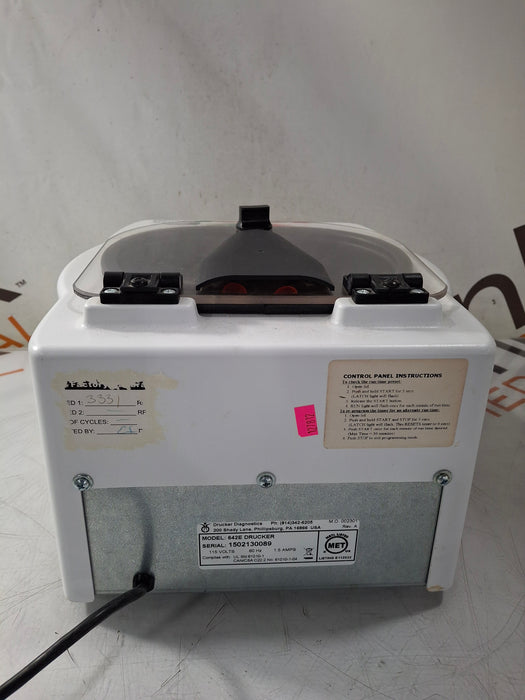 Drucker Diagnostics 642E Centrifuge