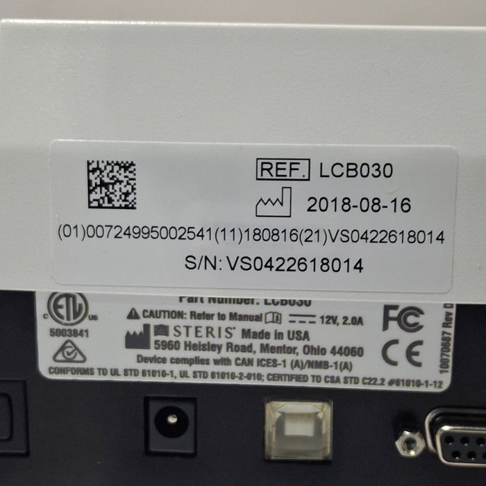 Steris Verify Assert SCBI LCB030 Incubator