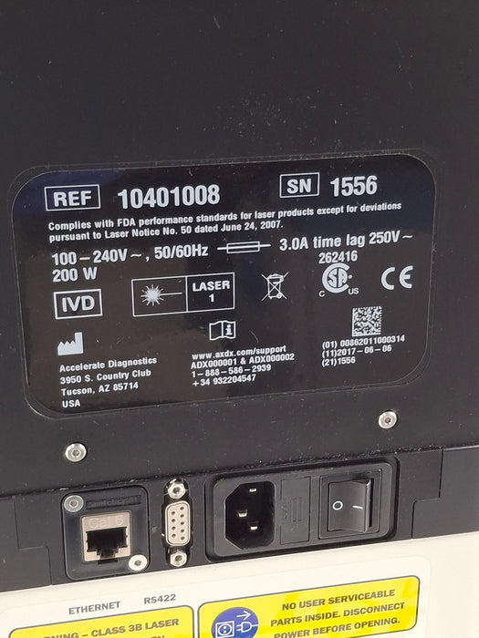 Accelerate Diagnostics Inc. Pheno Ventilator