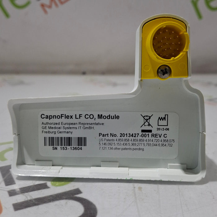 GE Healthcare GE Healthcare Capnoflex LF CO2 Module Patient Monitors reLink Online