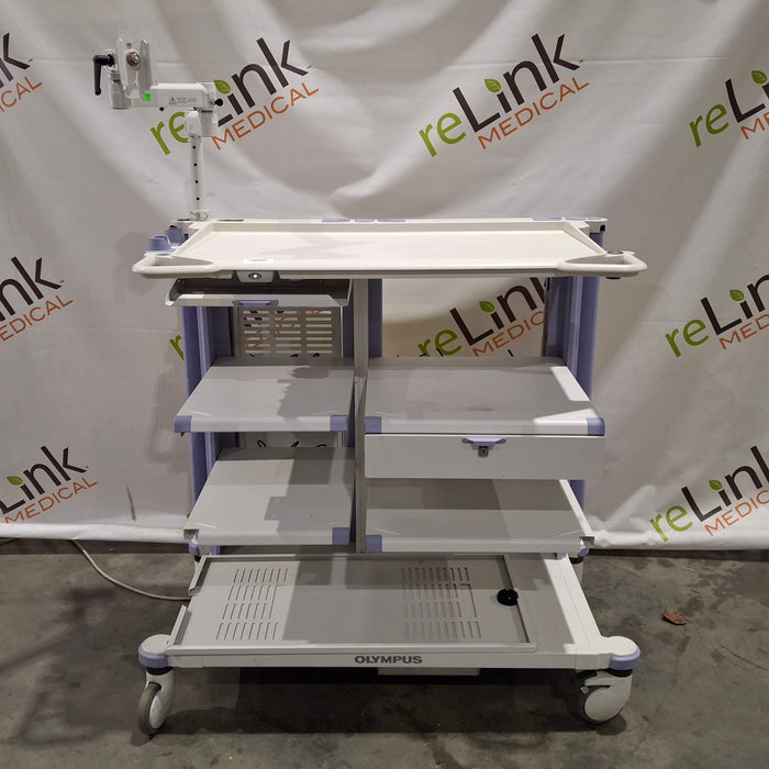 Olympus WM-DP1 Mobile Endoscopy Workstation Cart
