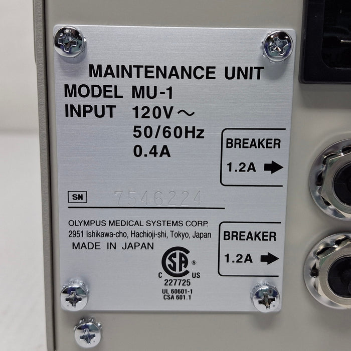 Olympus MU-1 Leakage Tester