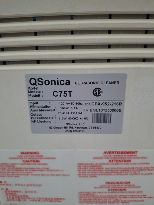 Qsonica C75T Ultrasonic cleaner