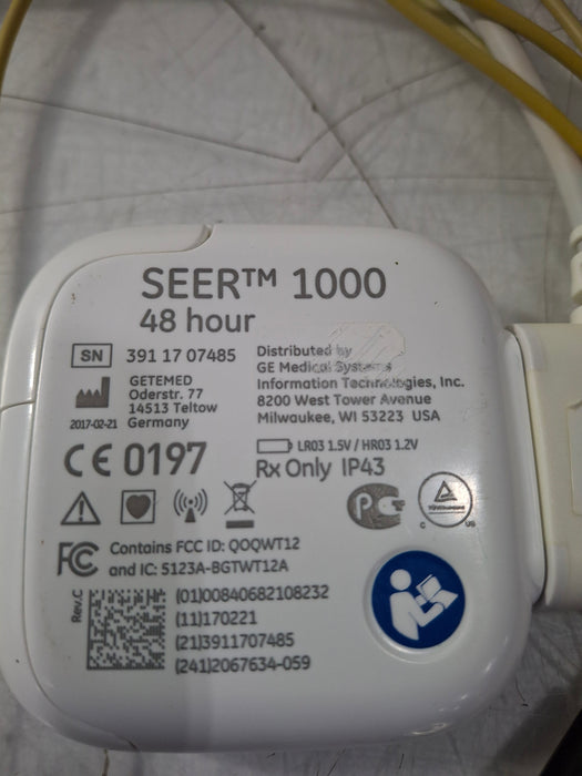 GE Healthcare SEER 1000 Holter Recorder