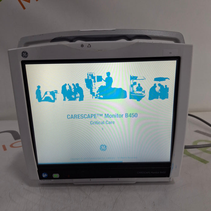 GE Healthcare Carescape B450 Critical Care Patient Monitor