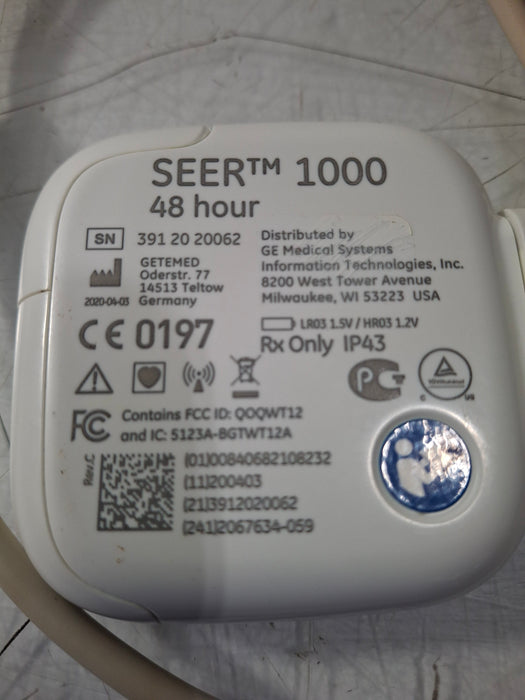 GE Healthcare SEER 1000 Holter Recorder