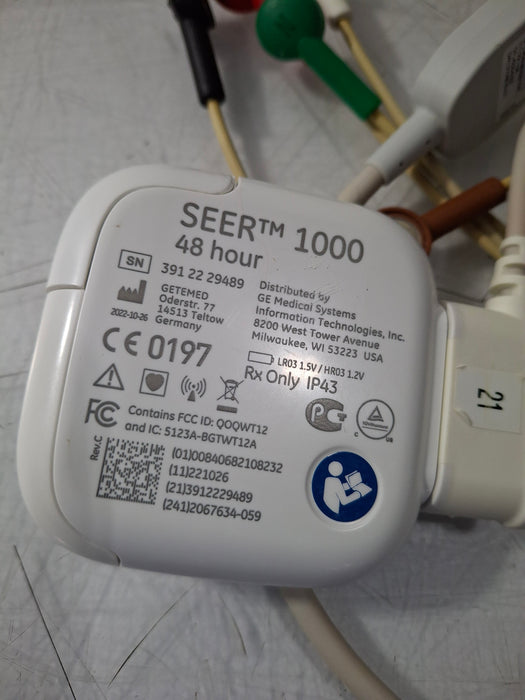 GE Healthcare SEER 1000 Holter Recorder
