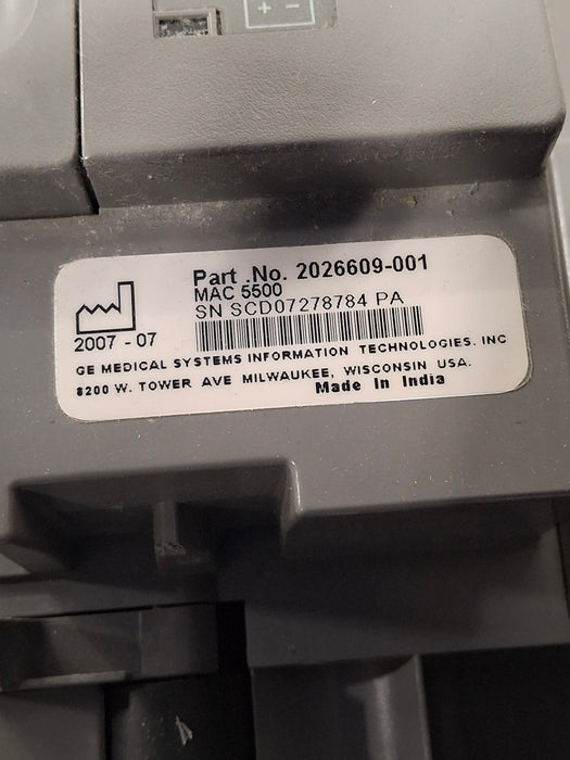 GE Healthcare MAC 5500 ECG without CAM Module