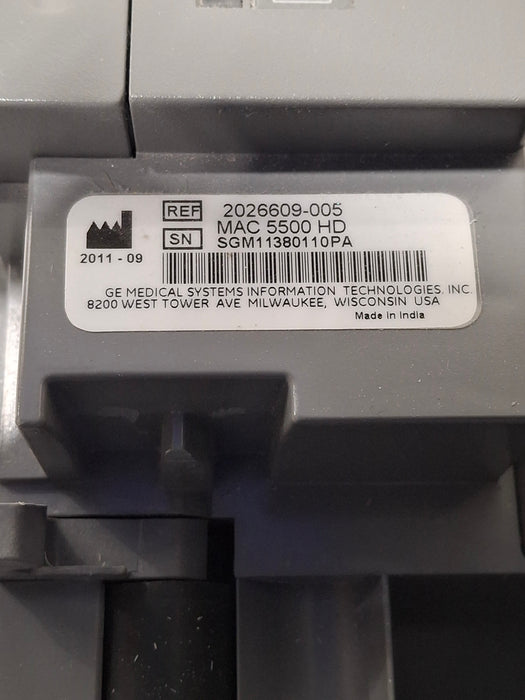 GE Healthcare MAC 5500 HD ECG without CAM Module