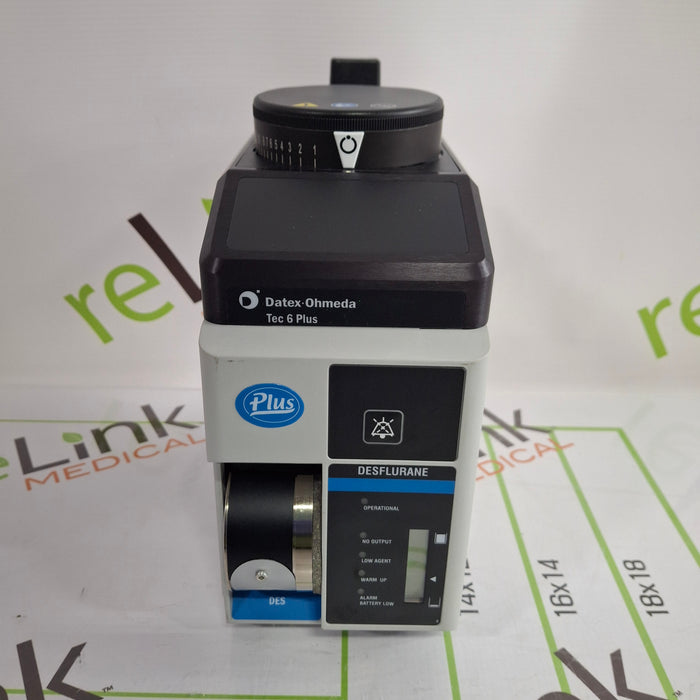 Datex-Ohmeda Tec 6 Plus Desflurane Vaporizer
