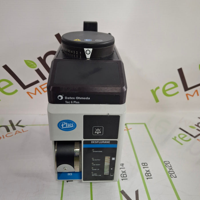 Datex-Ohmeda Tec 6 Plus Desflurane Vaporizer