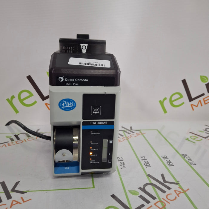 Datex-Ohmeda Tec 6 Plus Desflurane Vaporizer