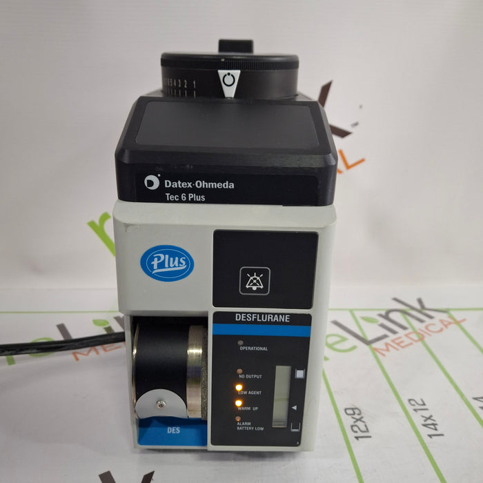 Datex-Ohmeda Tec 6 Plus Desflurane Vaporizer