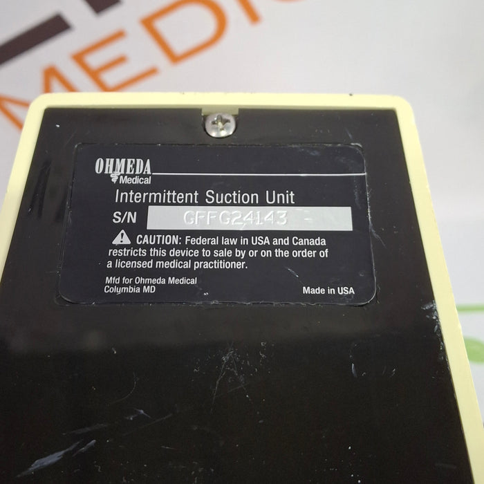 Ohmeda Medical 200 Intermittent Suction Unit