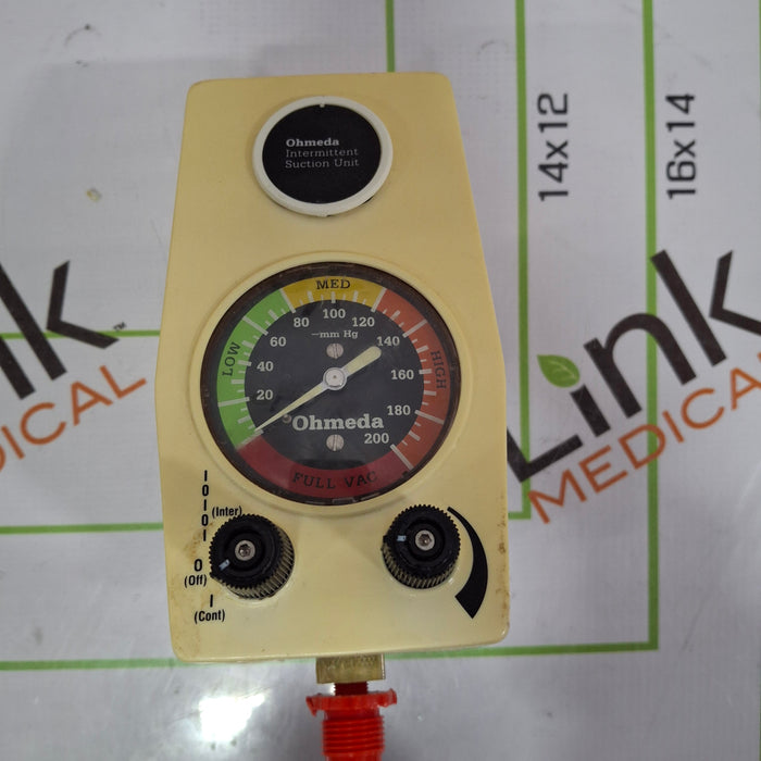 Ohmeda Medical 200 Intermittent Suction Unit