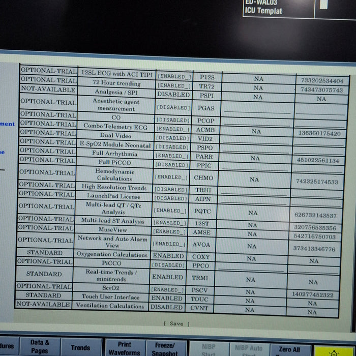 GE Healthcare Carescape B450 Critical Care Patient Monitor