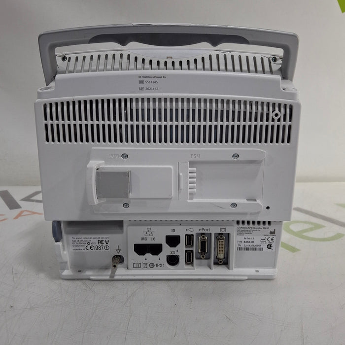 GE Healthcare Carescape B450 Critical Care Patient Monitor