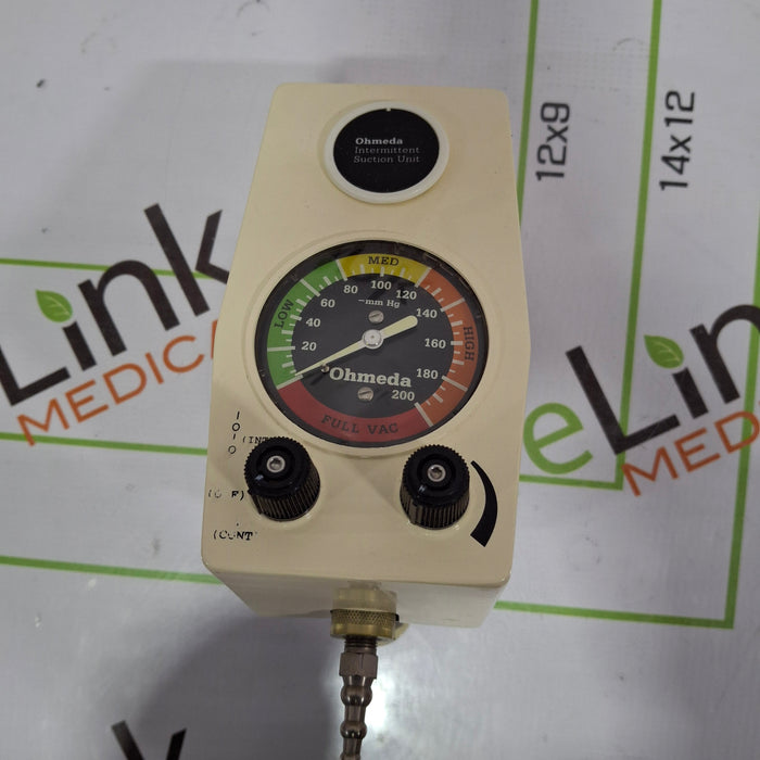 Ohmeda Medical 200 Intermittent Suction Unit