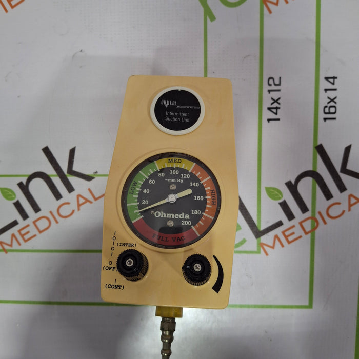 Ohmeda Medical Ohmeda Medical 200 Intermittent Suction Unit Respiratory reLink Online