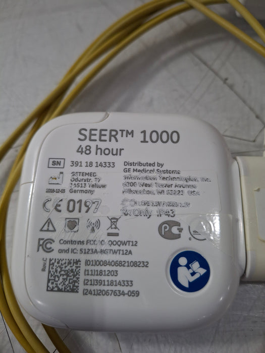 GE Healthcare GE Healthcare SEER 1000 Holter Recorder Cardiology reLink Online