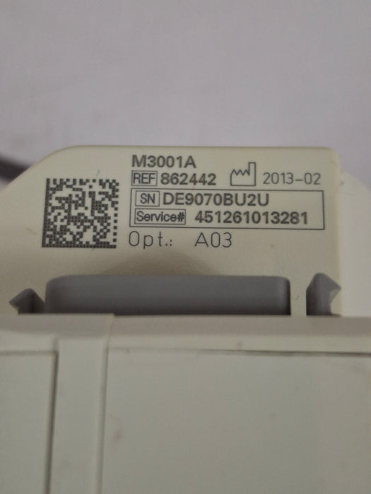 Philips M3001A-A03 Masimo SpO2, NIBP, ECG MMS Module