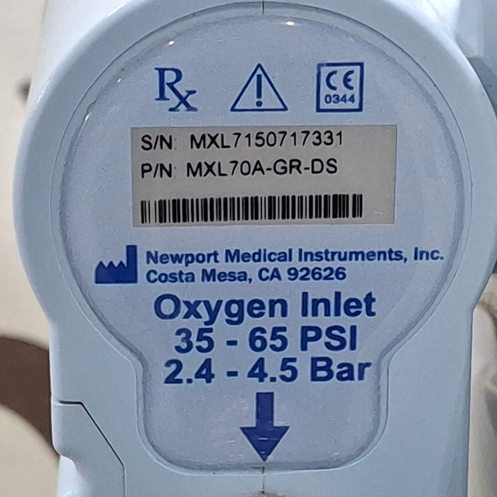 Newport Medical HT70 Plus Ventilator