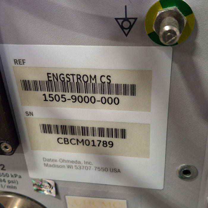 GE Healthcare Engstrom Carestation Ventilator