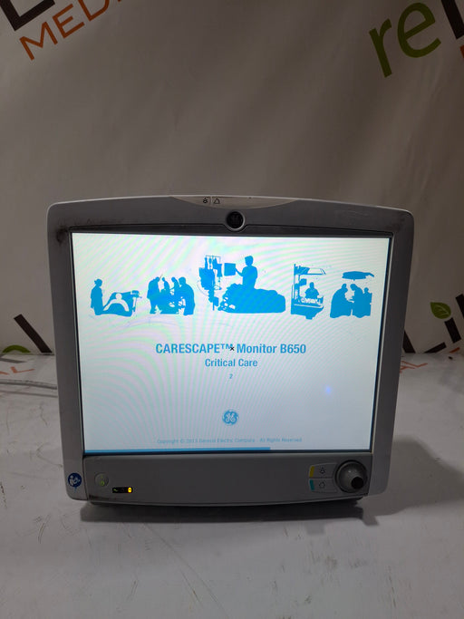 GE Healthcare GE Healthcare Carescape B650 Critical Care Patient Monitor Patient Monitors reLink Online