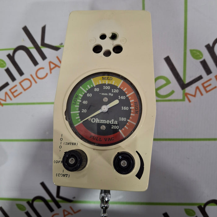 Ohmeda Medical 200 Intermittent Suction Unit