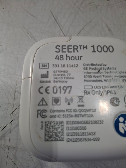GE Healthcare SEER 1000 Holter Recorder