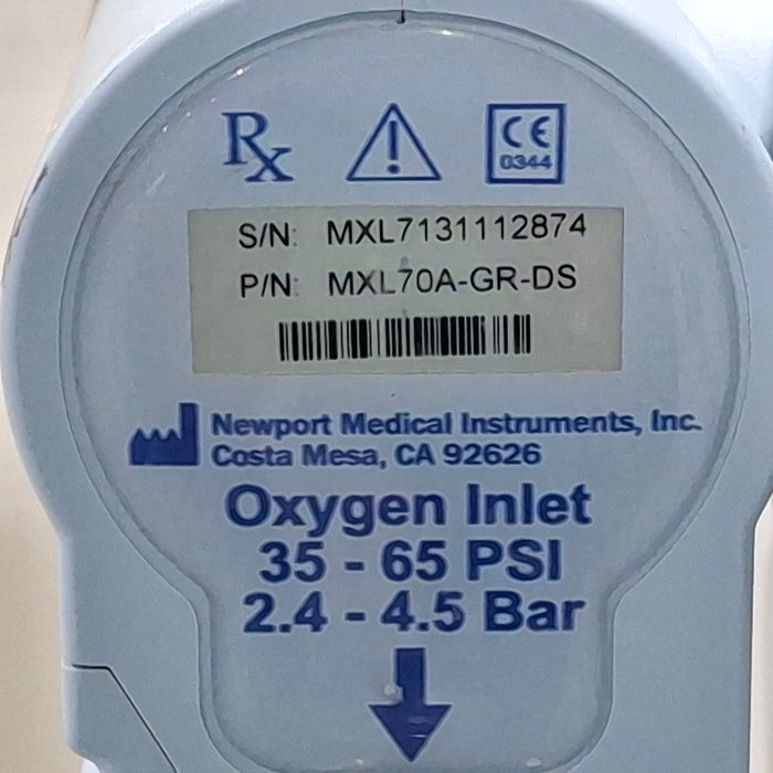 Newport Medical HT70 Plus Ventilator