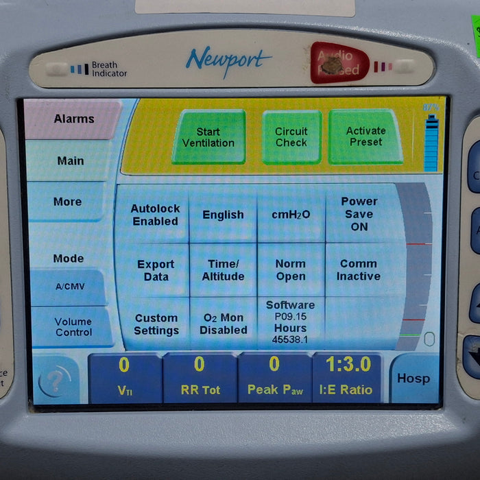 Newport Medical Newport Medical HT70 Plus Ventilator Respiratory reLink Online