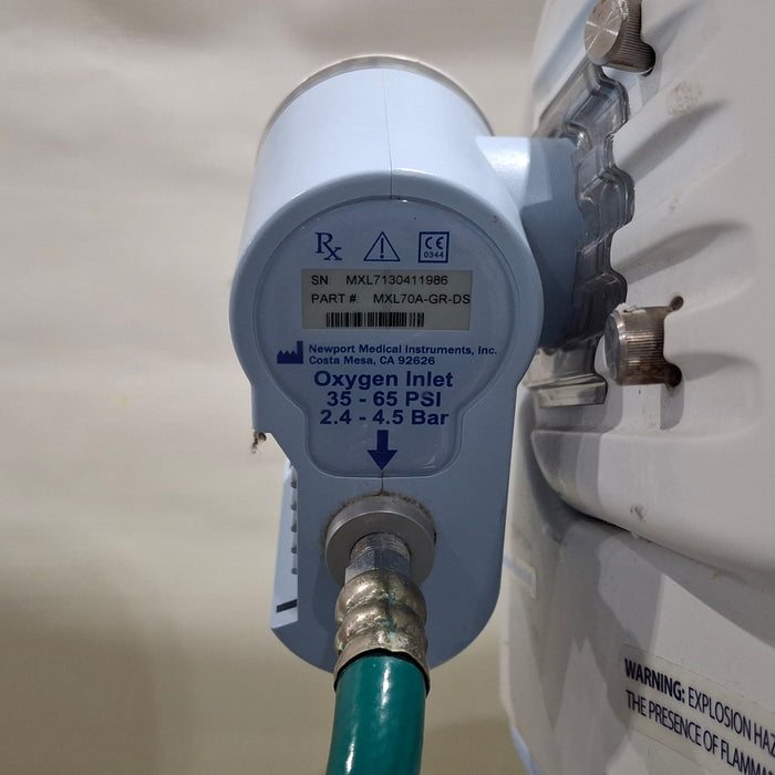 Newport Medical HT70 Plus Ventilator