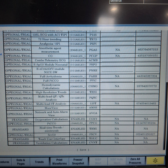 GE Healthcare Carescape B650 Anesthesia Care Patient Monitor