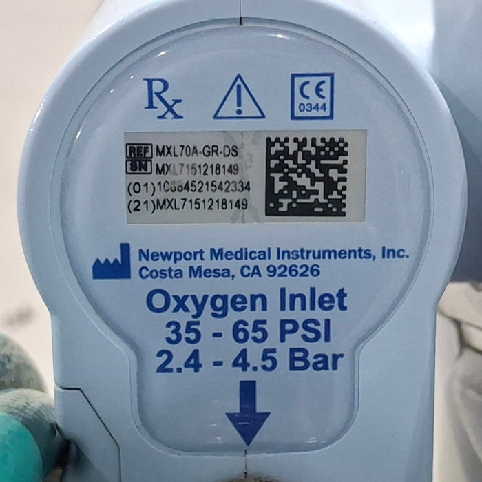 Newport Medical HT70 Plus Ventilator