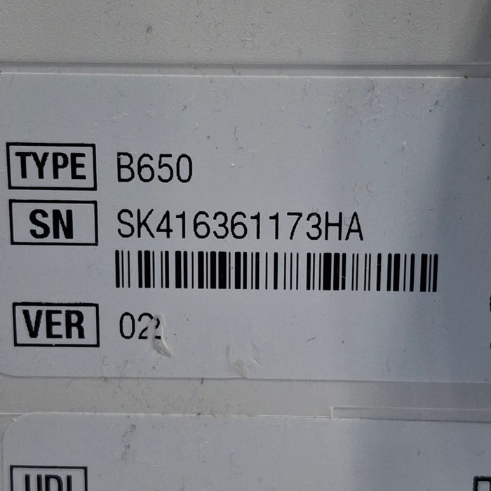 GE Healthcare Carescape B650 Anesthesia Care Patient Monitor