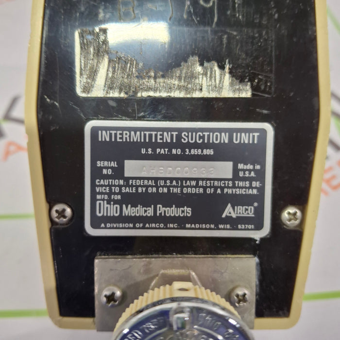 Ohmeda Medical 200 Intermittent Suction Unit