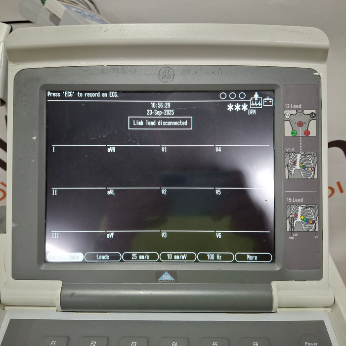 GE Healthcare MAC 5500 ECG with CAM Module
